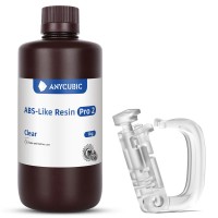Фотополимер Anycubic ABS-Like Resin Pro2 Clear (1кг)