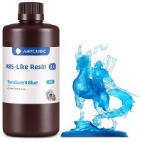 Фотополимер Anycubic ABS-Like Resin 3.0 Translucent Blue