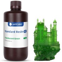 Фотополимер Anycubic Standard Resin V2 Translucent Green