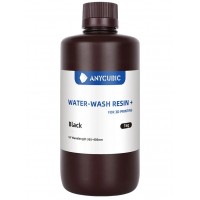 Фотополимер Anycubic Water-Wash Resin+ черный (1кг)