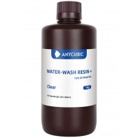 Фотополимер Anycubic Water-Wash Resin+ прозрачный (1кг)