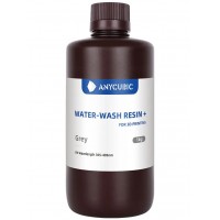 Фотополимер Anycubic Water-Wash Resin+ серый (1кг)