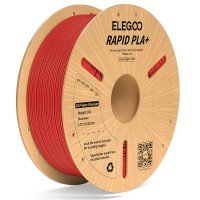PLA Plus Rapid пластик Elegoo Red Красный