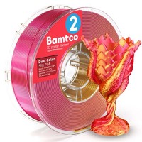 PLA Silc пластик Bamtco Dual Color Red-Gold (1кг)