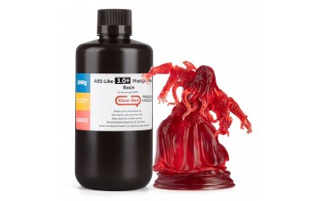 Фотополимер Elegoo ABS-Like Resin Clear Red V3.0+