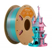 PLA Silk Dual пластик ERYONE Blue green & Orange