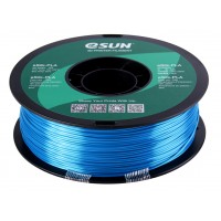 PLA пластик ESUN eSilc Cyan шелковый голубой (1кг)