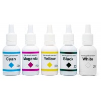 Набор окрашивающих пигментов Fun To Do CMYK+W (5x20 г)