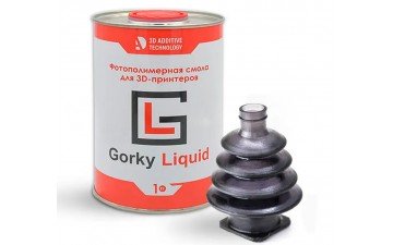 Фотополимерная смола Gorky Liquid Flex чёрная