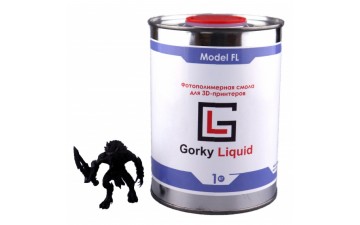 Фотополимерная смола Gorky Liquid Model FL черная (1кг)