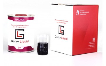 Фотополимерная смола Gorky Liquid Reactive черная (1кг)