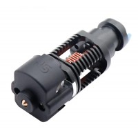 Хотэнд Haldis Red Lizard K1 V6 Black Черный алюминий