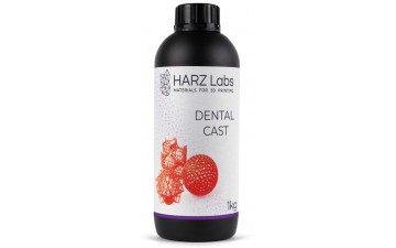 Фотополимер HARZ Labs Dental Cast Cherry (1кг)