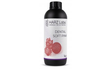 Фотополимер HARZ Labs Dental Soft Pink (1 кг)