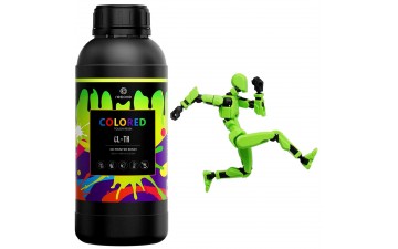 Фотополимер Resione CL-TH Colored Tough Wear-resistant Resin Neon Yellow Green