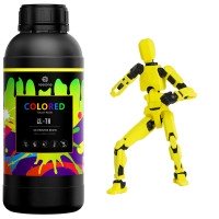 Фотополимер Resione CL-TH Colored Tough Wear-resistant Resin Lemon Yellow