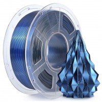 PLA пластик Sunlu Silk Dual Color Black Blue
