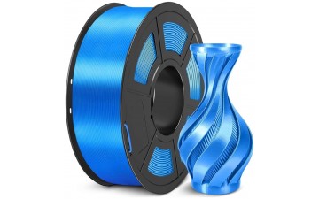 PLA Plus пластик Sunlu Silk Blue (1кг)