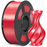 PLA Plus пластик Sunlu Silk Red (1кг)