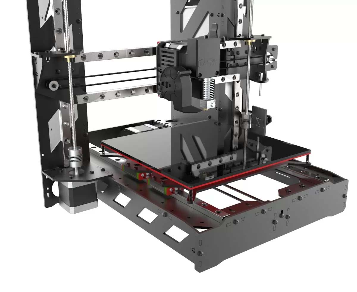 3D принтер 3DiY P3 Steel 200 Pro (Prusa i3 Steel PRO)