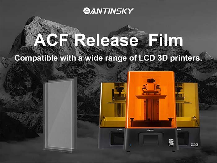 ACF пленка Antinsky с размерами <b>450 х 280 мм</b>&nbsp;для 3D принтеров Creality, Phrozen и Anycubic