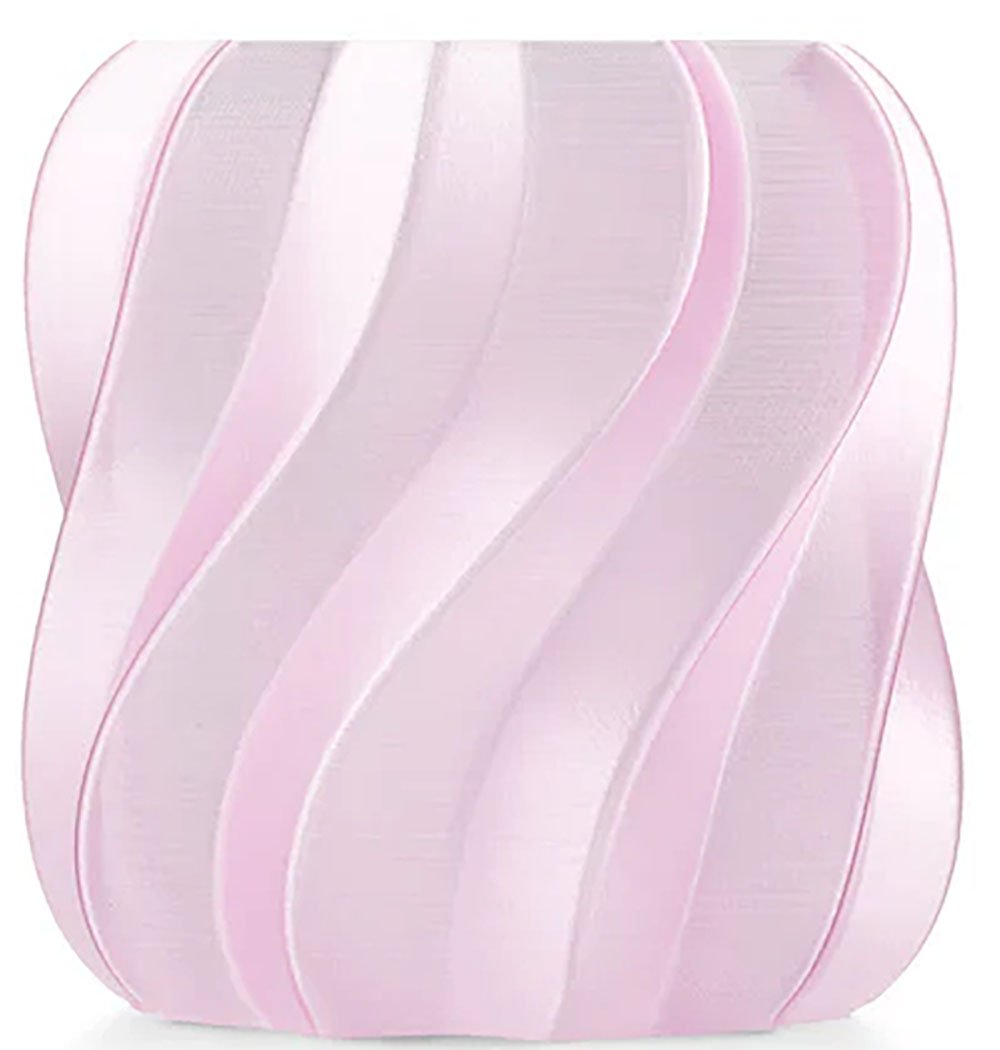 PETG пластик Anycubic Translucent Pink Прозрачно Розовый (#F8C1B8) 1,75 мм (1 кг)