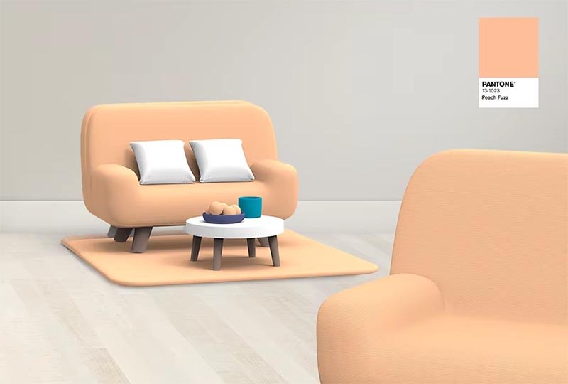 PLA Pantone пластик Anycubic Peach Fuzz