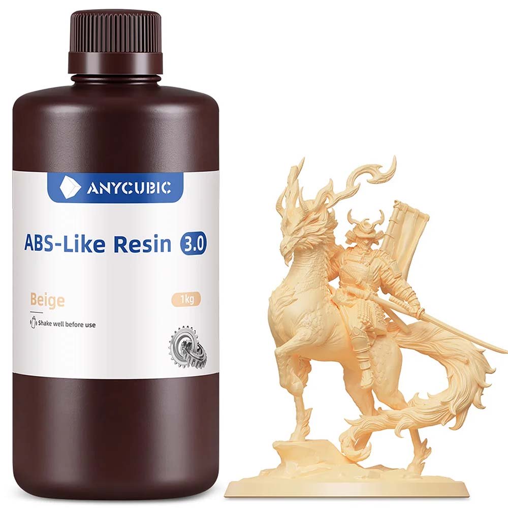 Фотополимер Anycubic ABS-Like Resin 3.0 Beige (1кг)