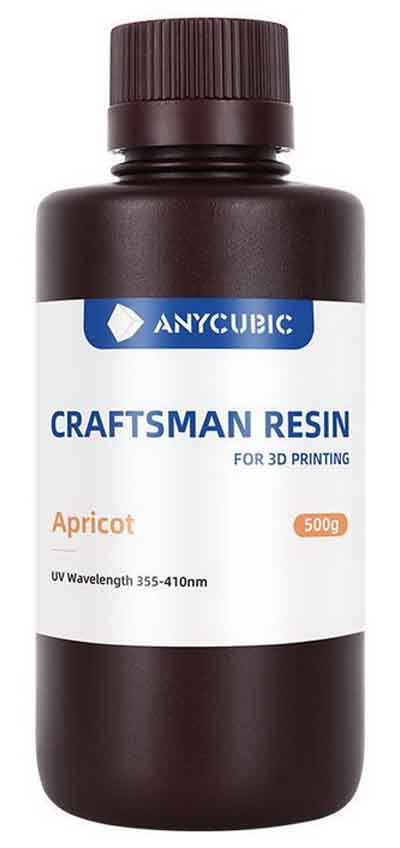 Фотополимер Anycubic Craftsman Resin оранжевый (1л)
