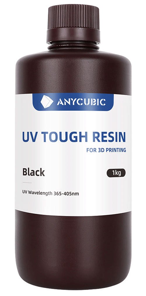 Фотополимерная смола Anycubic Tough Black 2.0 (1кг)