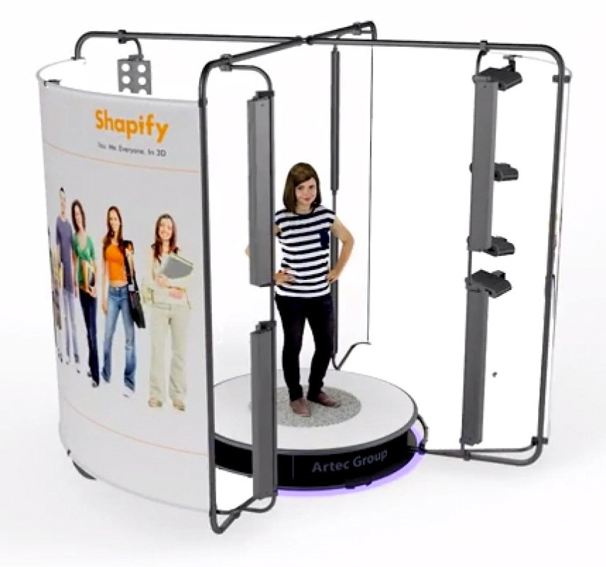 3D сканер Artec Shapify Booth
