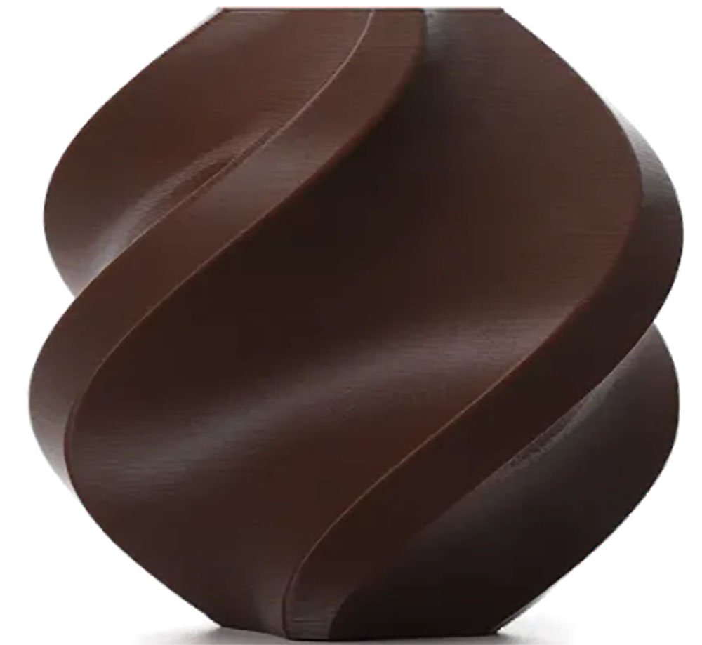 PETG Basic пластик Bambu Lab  Dark Brown Коричневый (RFID) 1,75 мм (1 кг)