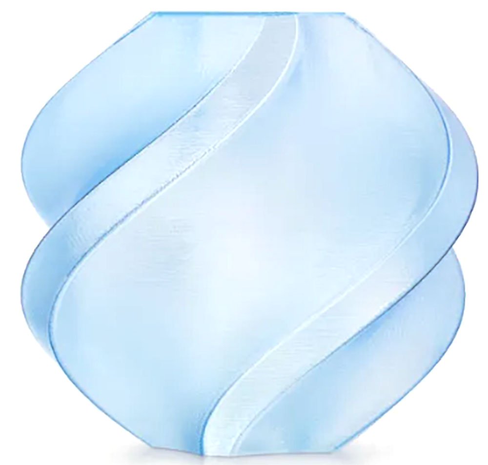  PETG Translucent пластик Bambu Lab Blue Синий (32600) 1,75 мм (1 кг)