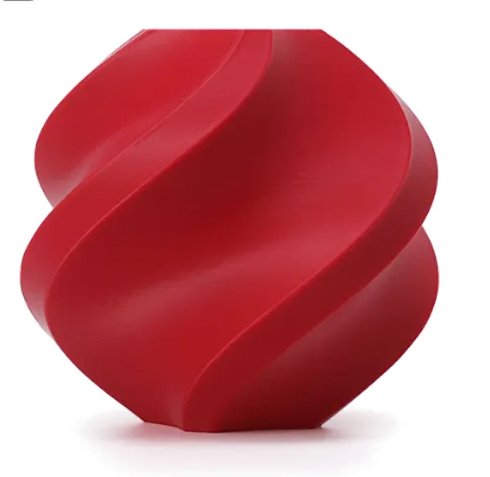PLA Basic пластик Bambu Lab Maroon Red Темно-Бордовый (10205)  1,75 мм (1 кг)