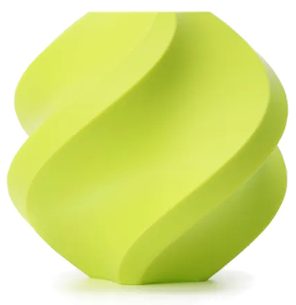 PLA Basic пластик Bambu Lab Bright Green Салатовый (10503) 1,75 мм (1 кг)
