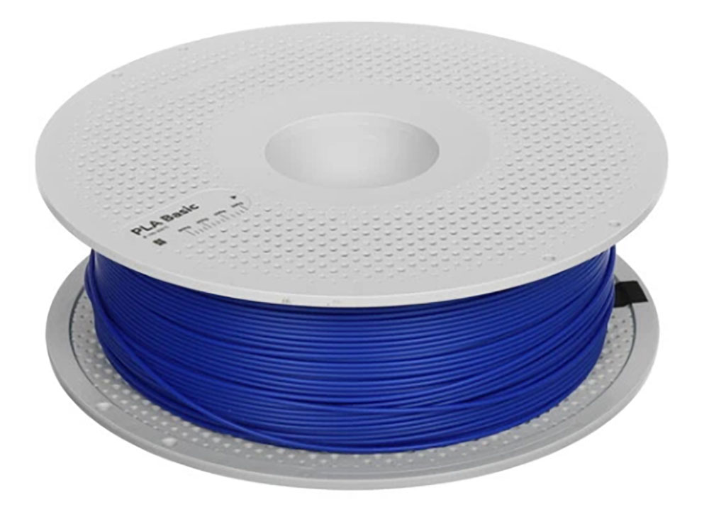PLA Basic пластик Bambu Lab  Blue Синий (10601) 1,75 мм (1 кг)