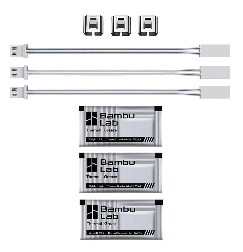 Керамический нагреватель для 3D принтера Bambu Lab X1 (X1C)