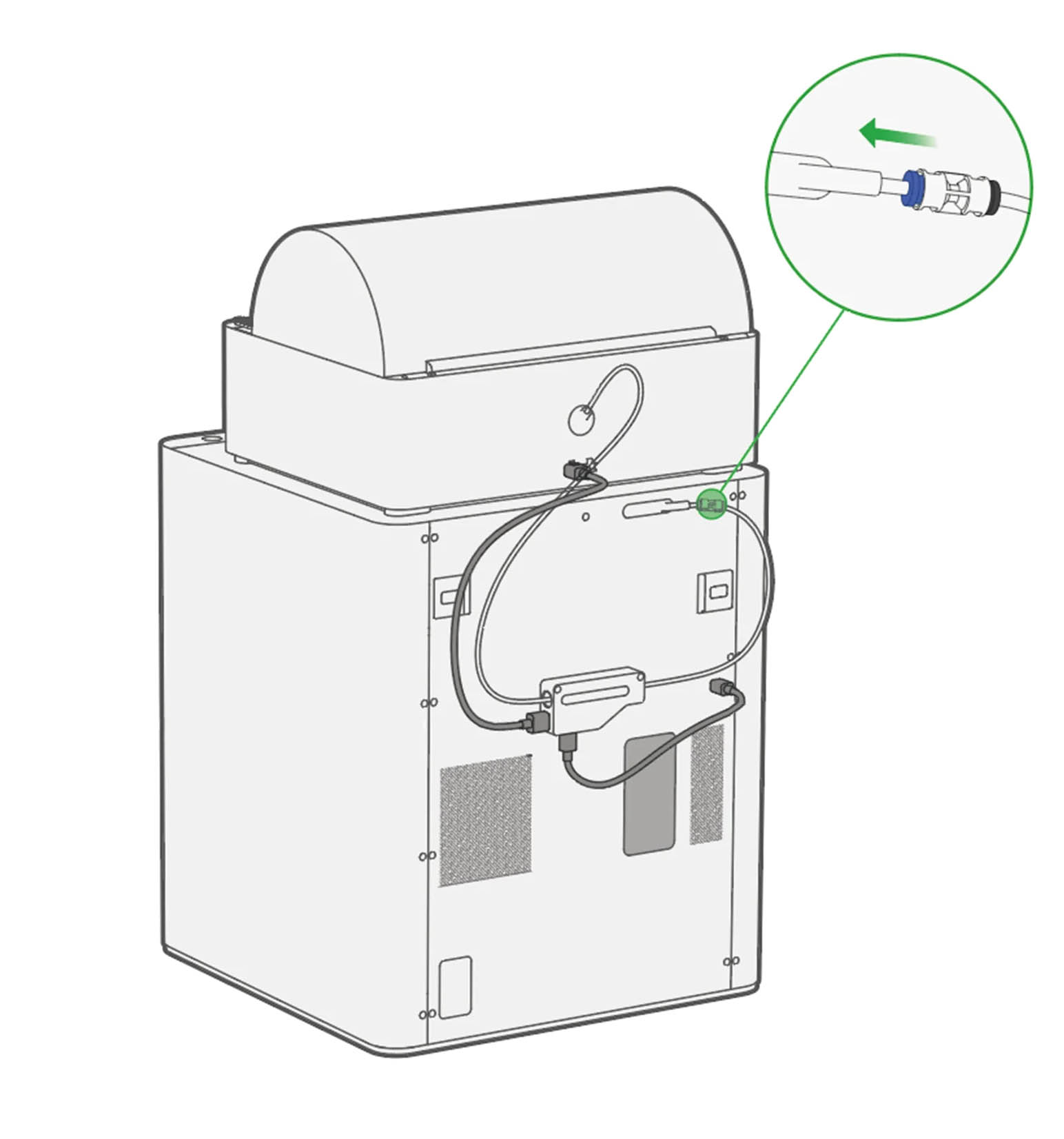 Коннектор PTFE трубки для Bambu Lab X1/P1 Series
