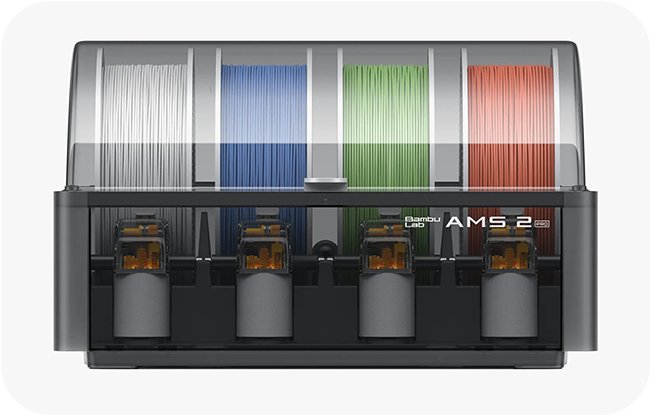 В комплекте с X2D поставляется AMS 2 Pro