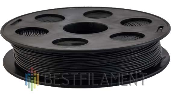 BFGummy пластик Bestfilament Черный 1,75 мм (500 гр)