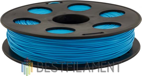 PETG пластик Bestfilament голубой 1,75 мм (1 кг)