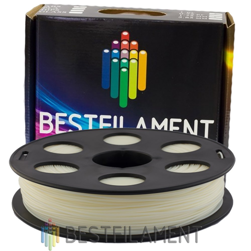 TPU Soft пластик Bestfilament Натуральный — гибкий материал с твердостью 95A
