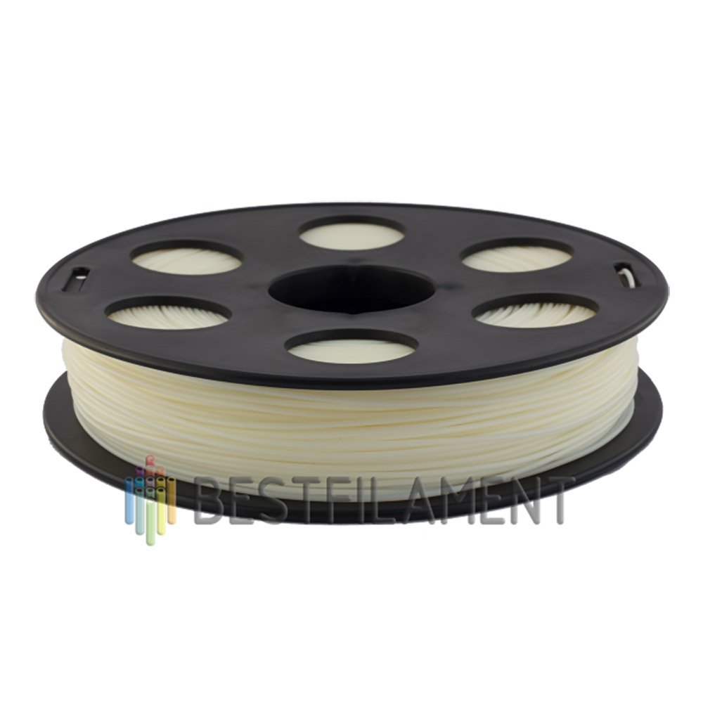 TPU Soft пластик Bestfilament Натуральный — гибкий материал с твердостью 95A