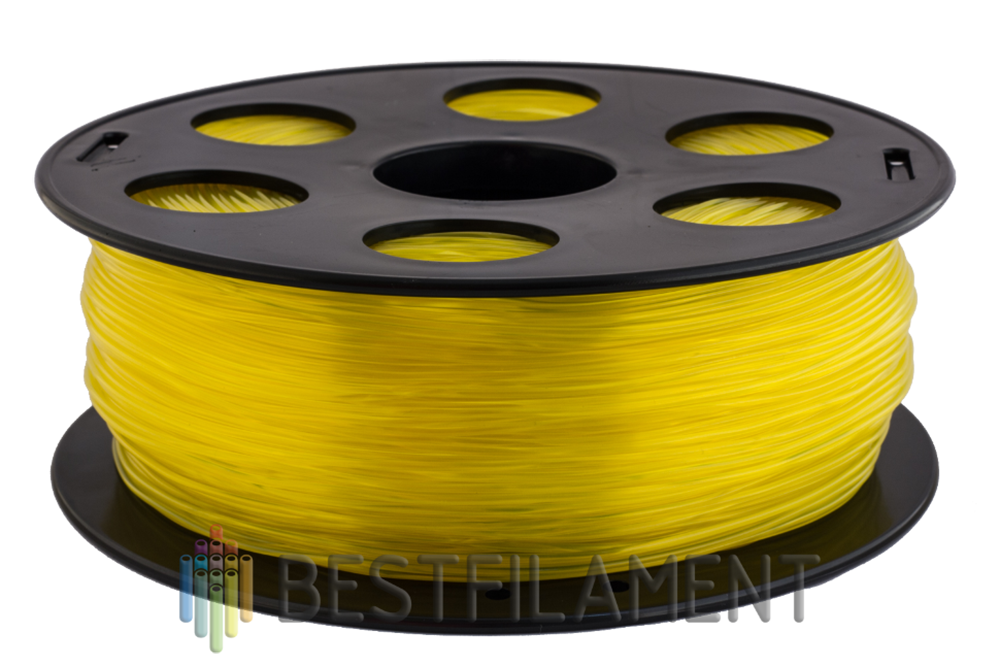 Watson (SBS) пластик Bestfilament  Yellow Желтый 1,75 мм (1 кг)