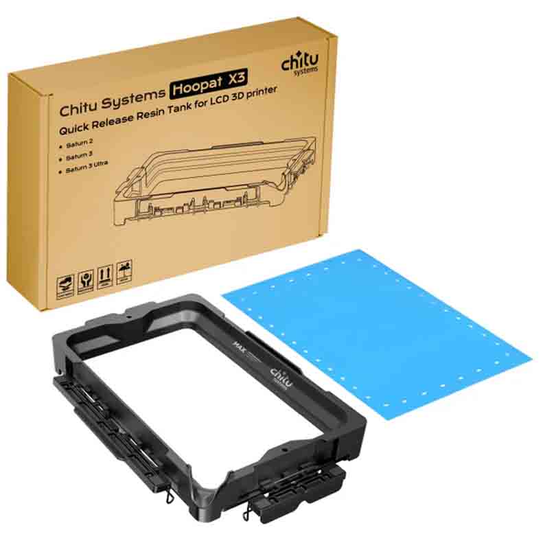 Ванна для фотополимерной смолы Chitu Systems Hoopat X3 для Elegoo Saturn 2, Saturn 3, Saturn 3 Ultra