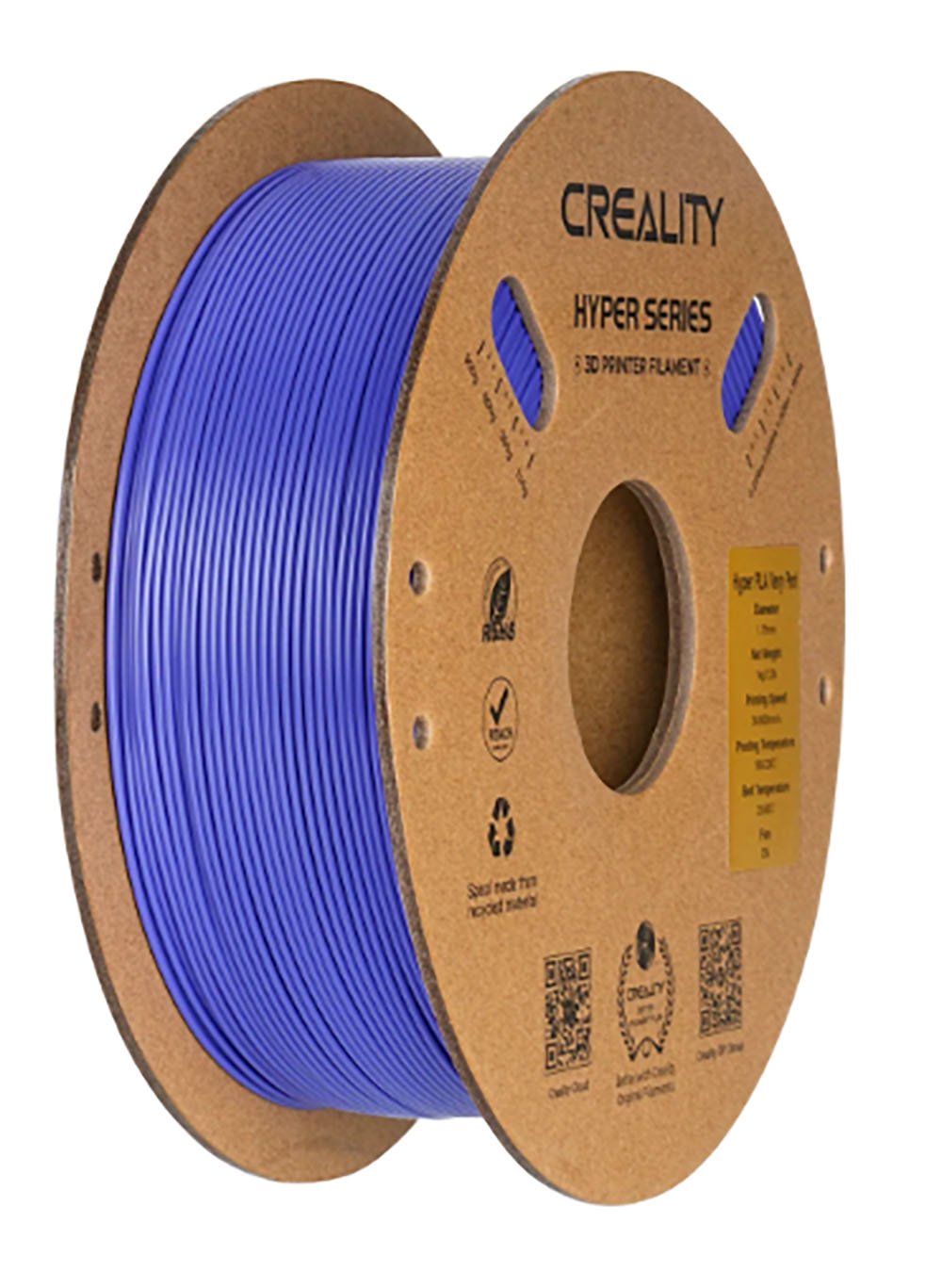 PLA Hyper пластик Creality Creality Very Peri Cиний 1,75 мм (1кг)
