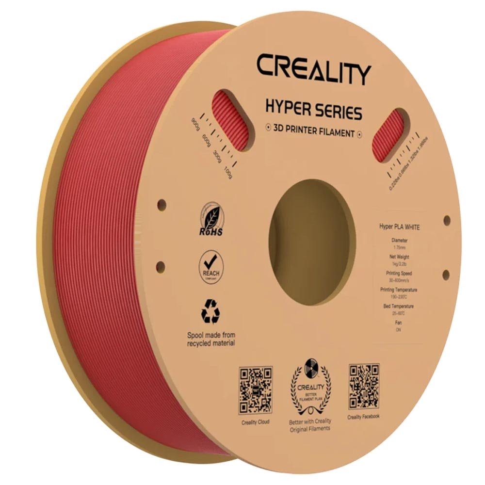 PLA Hyper пластик Creality Red красный 1,75 мм (1кг)