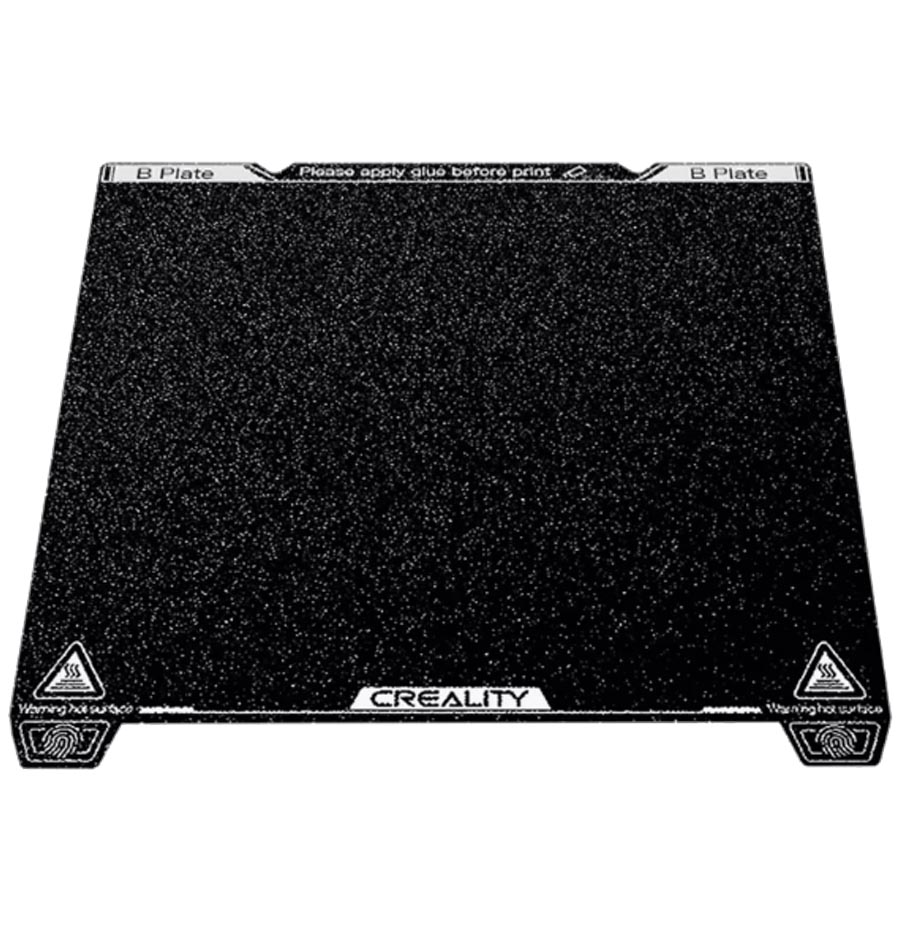 Матовая магнитная PEI пластина для Creality K1 Max B Plate (315х310 мм)