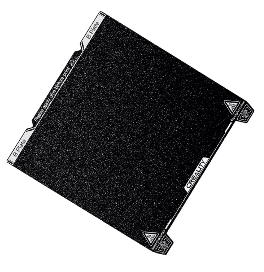 Матовая магнитная PEI пластина для Creality K1 Max B Plate (315х310 мм)