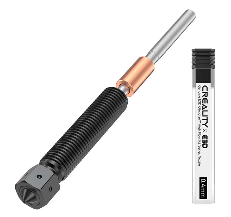 Сопло E3D ObXidian High Flow для Creality K2 Plus и Hi (0,4 мм)